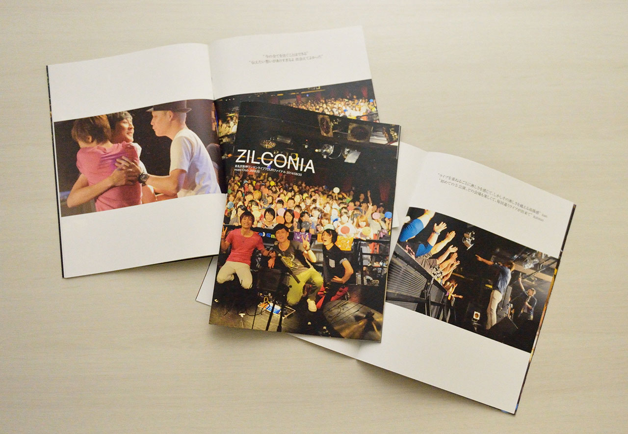 SOLD OUT! ZILCONIA公式ファースト写真集 直筆サイン入り!