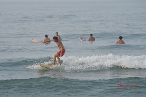 浜松でのサーフィン